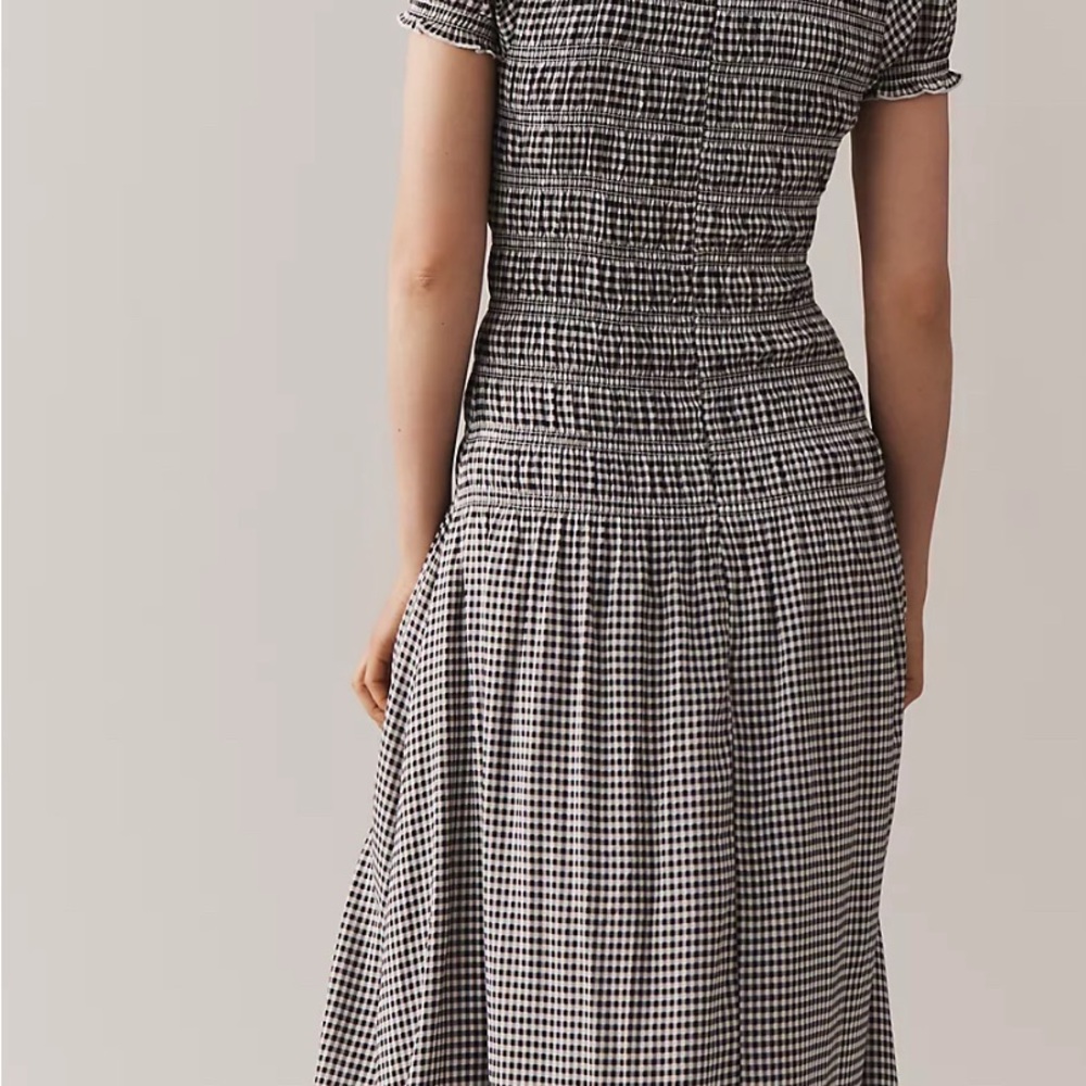 Reformation Kiria Puff-Sleeve Smocked A-Line Maxi Dress - Picture 5 of 5